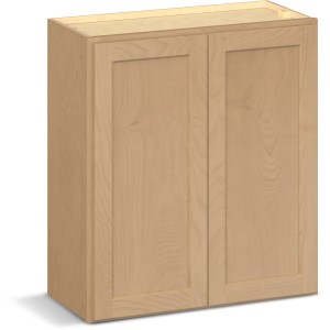 RELIABILT Parkstone II Wall Cabinet, Wheat Stained, 27" W, 2 Doors, Fully Assembled - 641496 | Lowe's Pro Supply